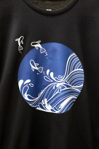 Fish and Waves Shirt (Black)
