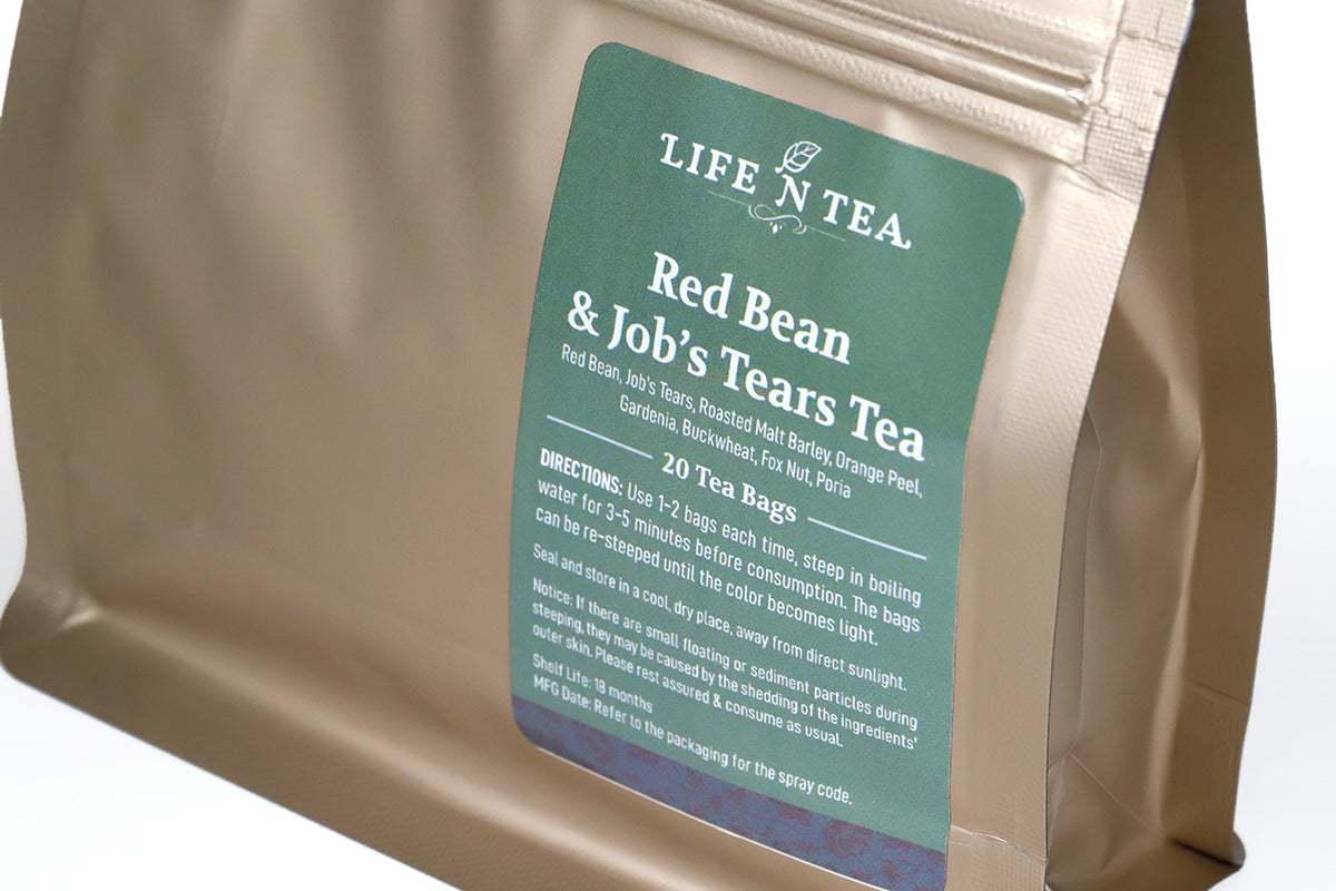 Life'n Tea Collection - Red Bean & Job’s Tears Tea 20 Teabags – GinkgoHome