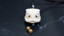 Exquisitely Carved Corozo Nut Lion Bell Car Hanging Ornament – Good Luck and Wealth