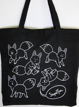 StupidFox Zippered Tote Bag