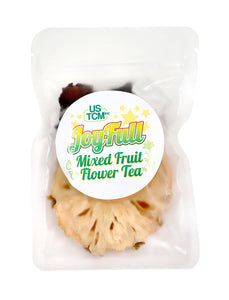 Mixed Fruit Flower Tea || Grapefruit-Pineapple-Lemon-Roselle 3 Packs