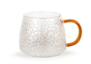 Hand Blown Elegant Glass Tea Kettle Glass Teapot Glass Pitcher Fruit Tea